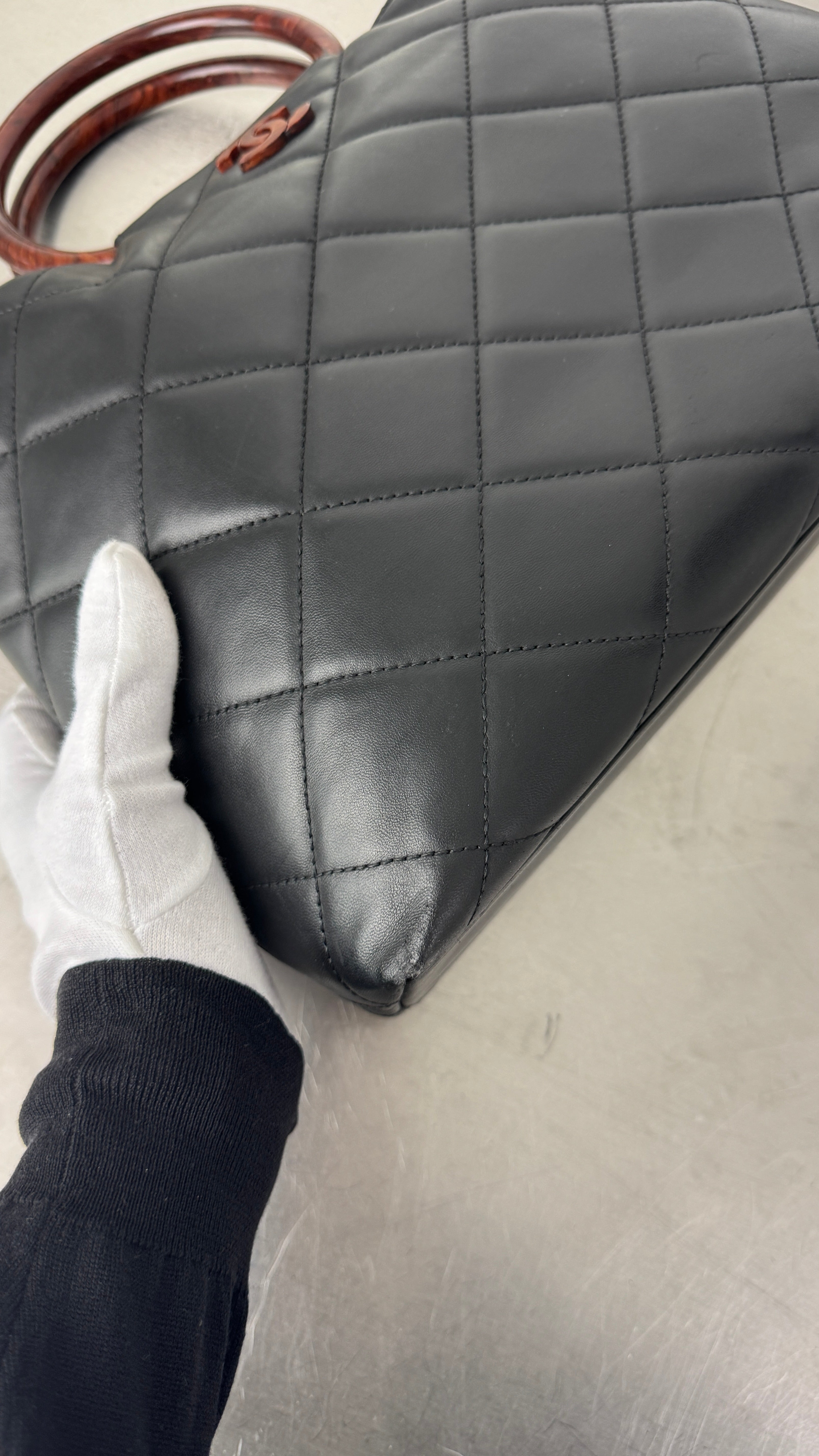 Chanel Black Tortoise Shell Bag (2001/2 Discontinued)