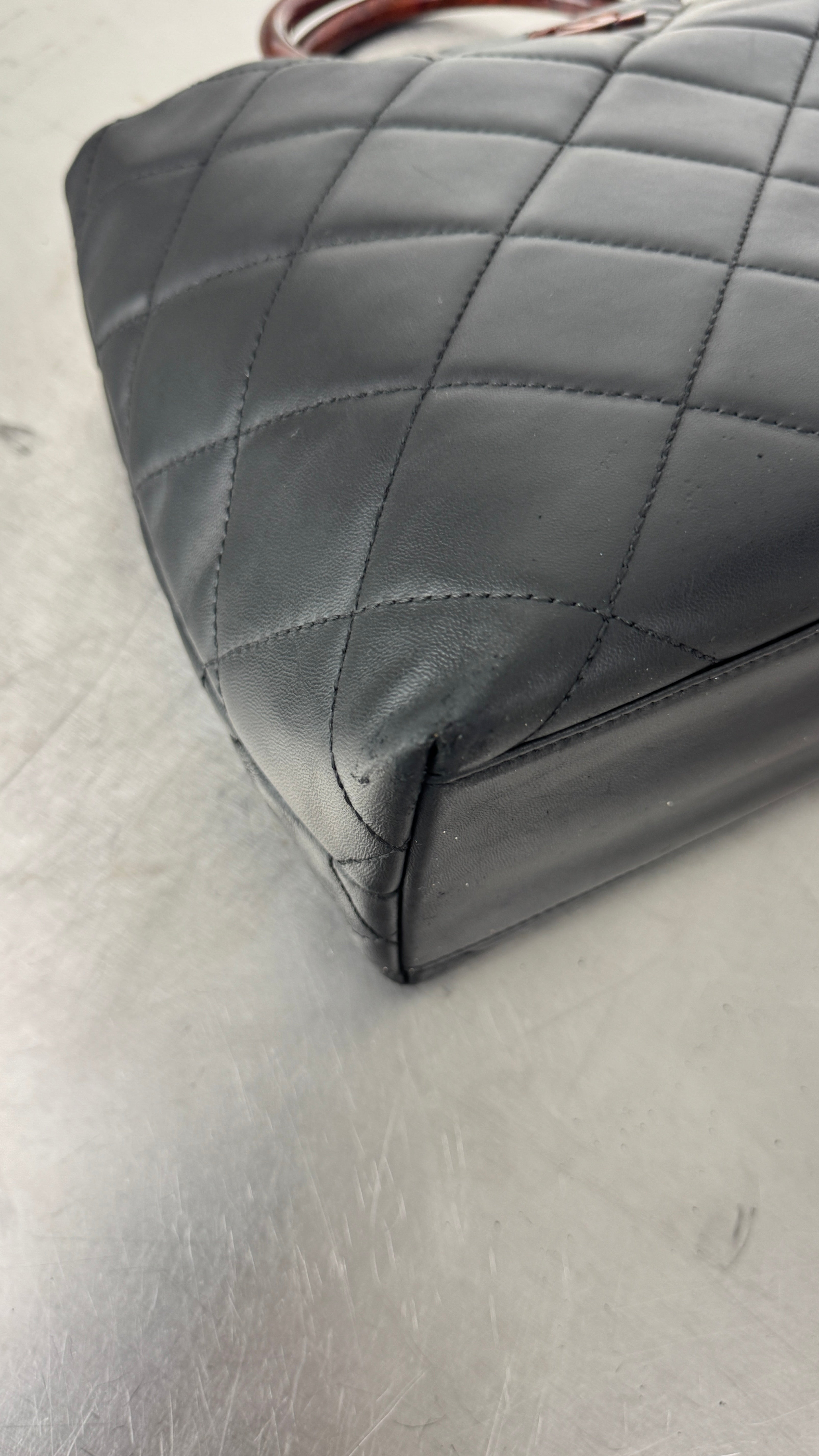 Chanel Black Tortoise Shell Bag (2001/2 Discontinued)