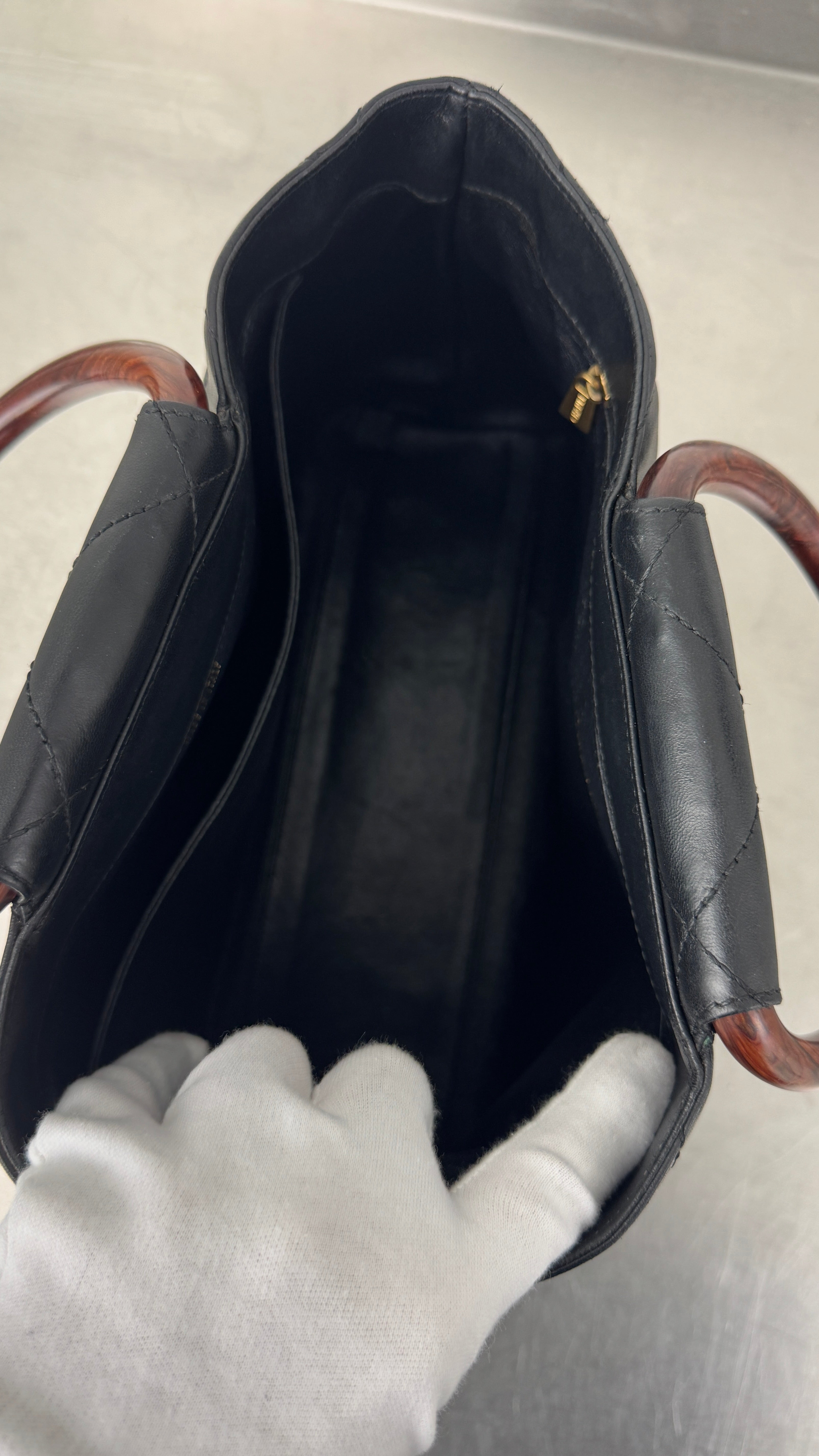 Chanel Black Tortoise Shell Bag (2001/2 Discontinued)