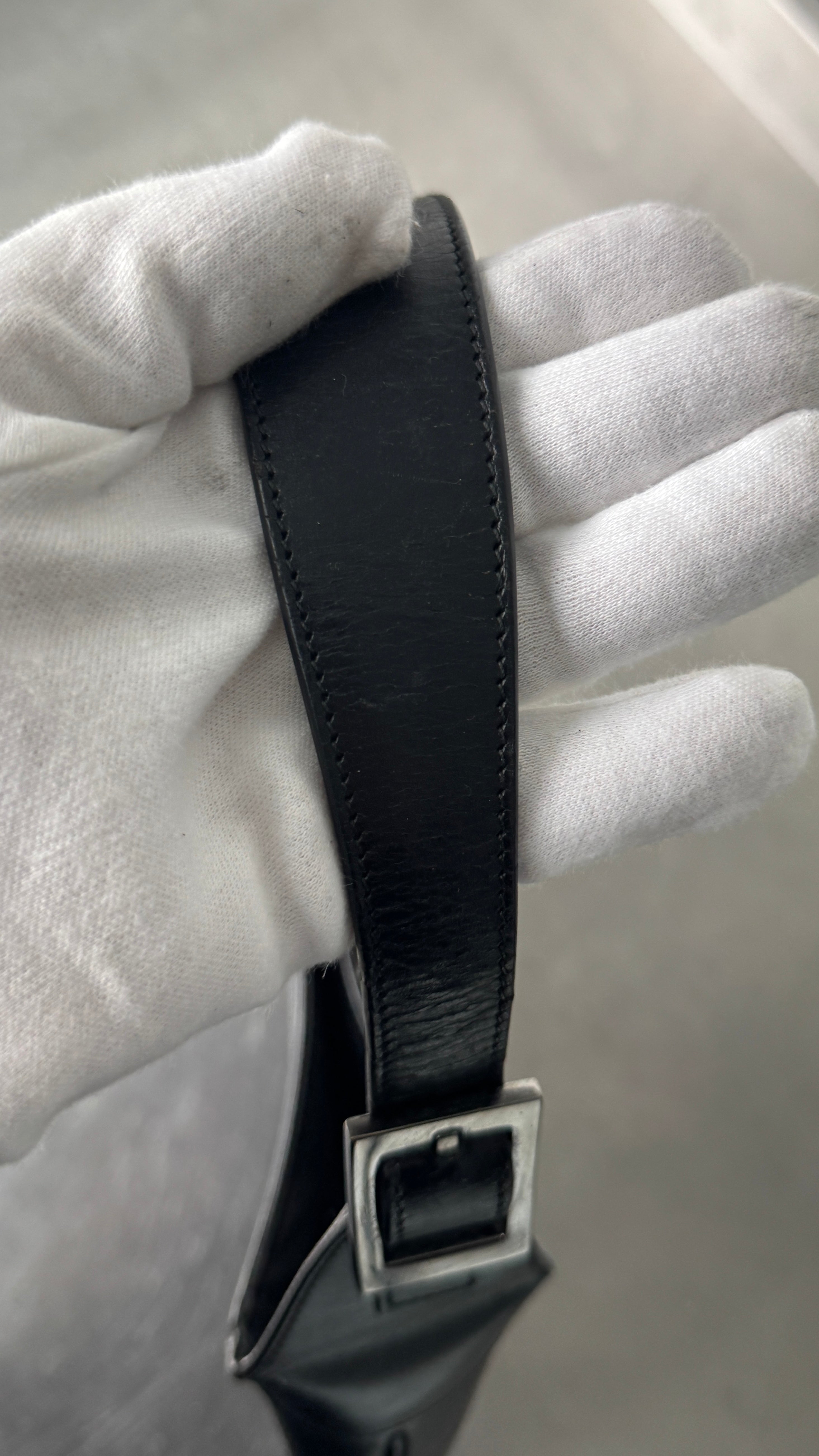 1990's Gucci Black Jackie Shoulder Bag