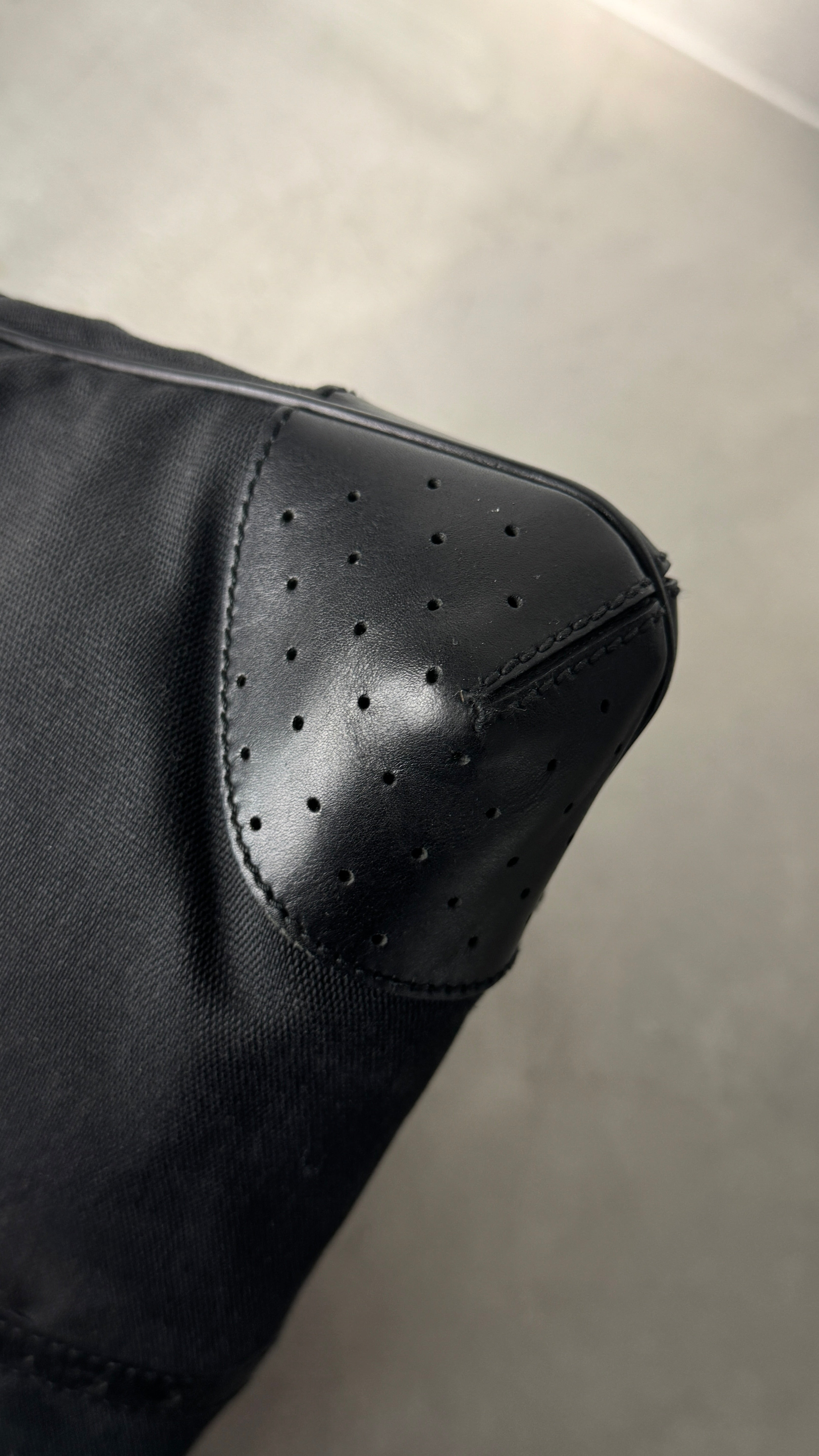 1990's Gucci Black GG Shoulder Bag