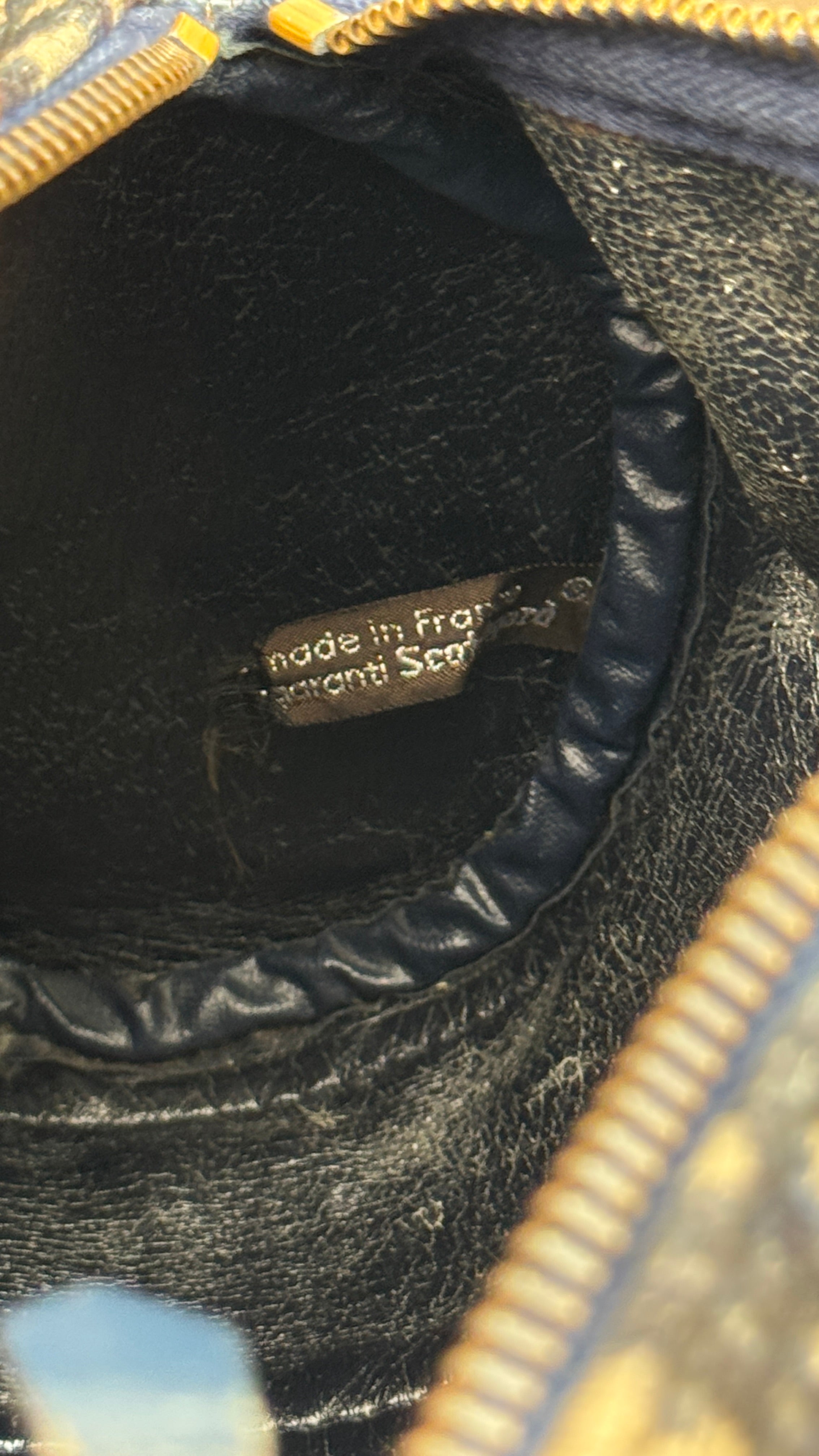 2004 VINTAGE Christian Dior Navy Boston Bag