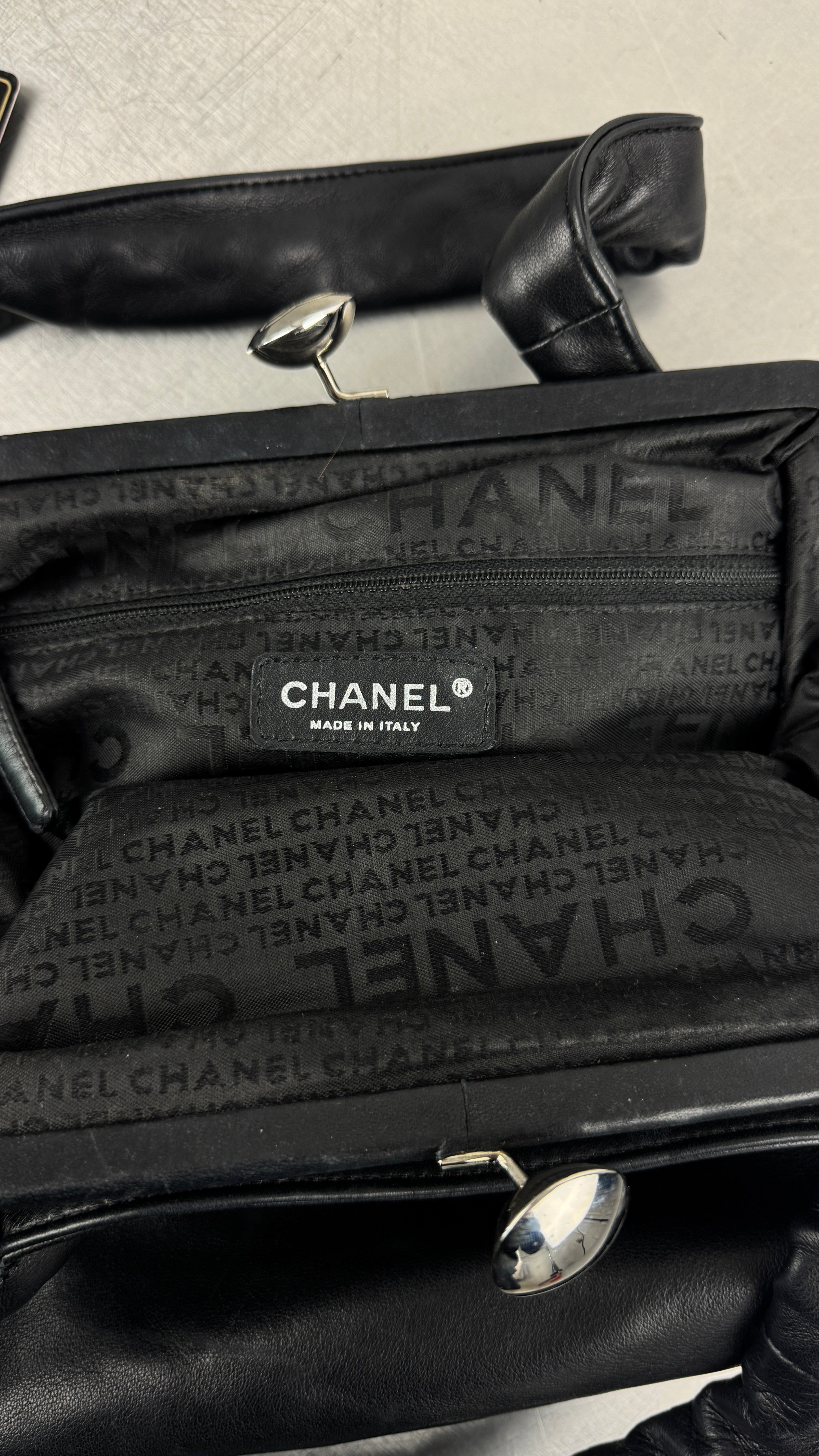 Chanel Kiss-Lock Hobo Bag (2005)