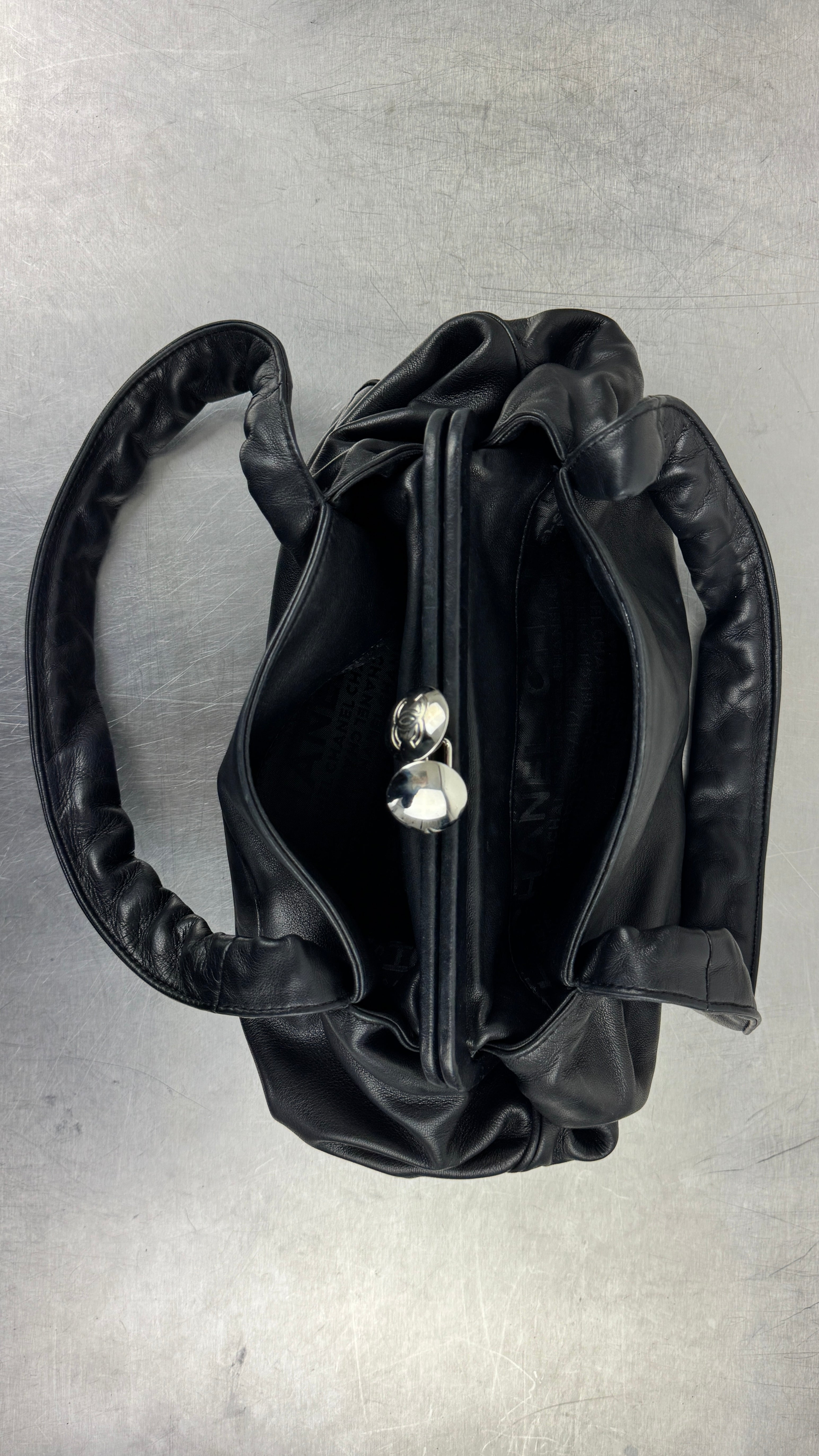 Chanel Kiss-Lock Hobo Bag (2005)