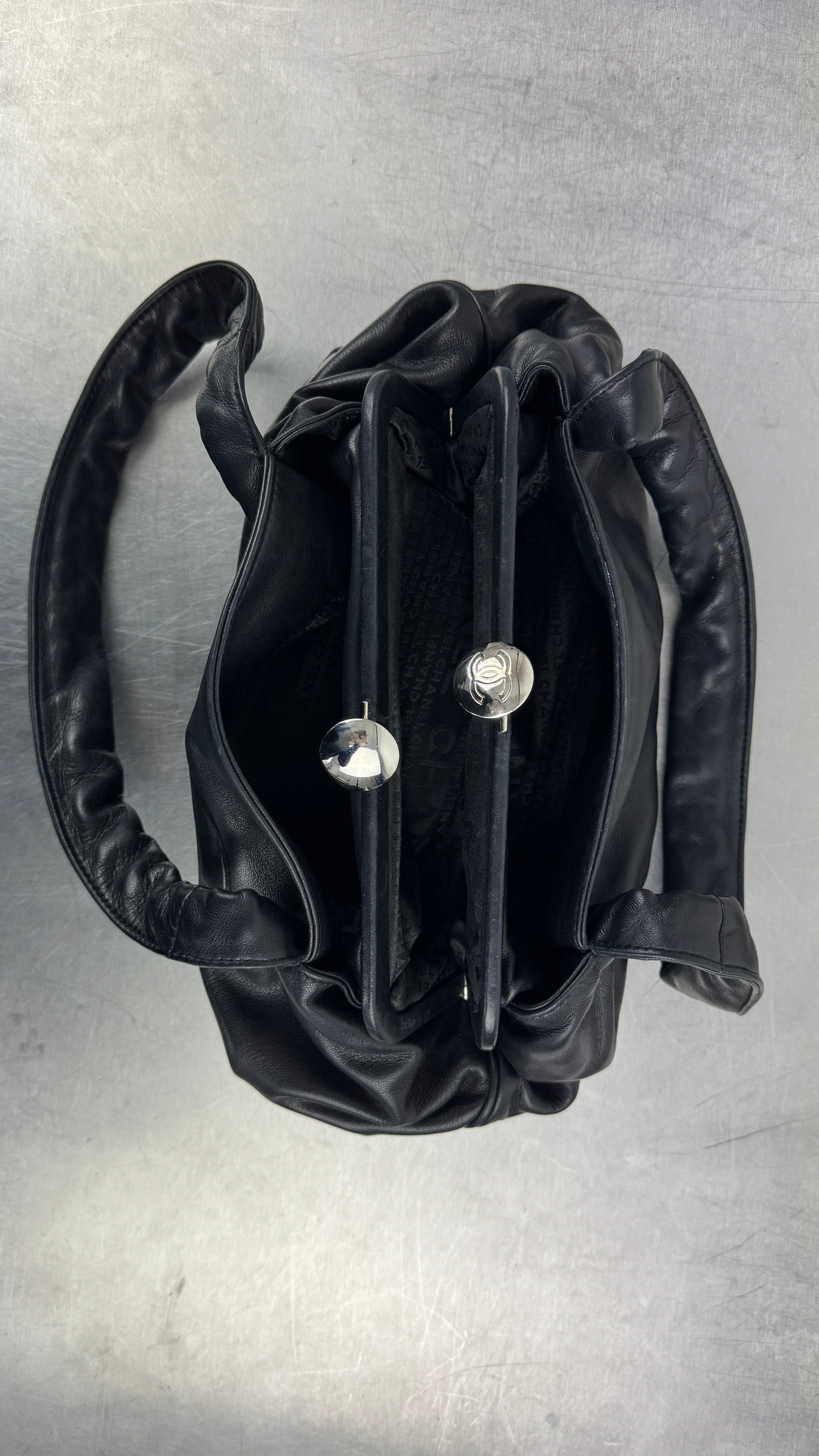 Chanel Kiss-Lock Hobo Bag (2005)
