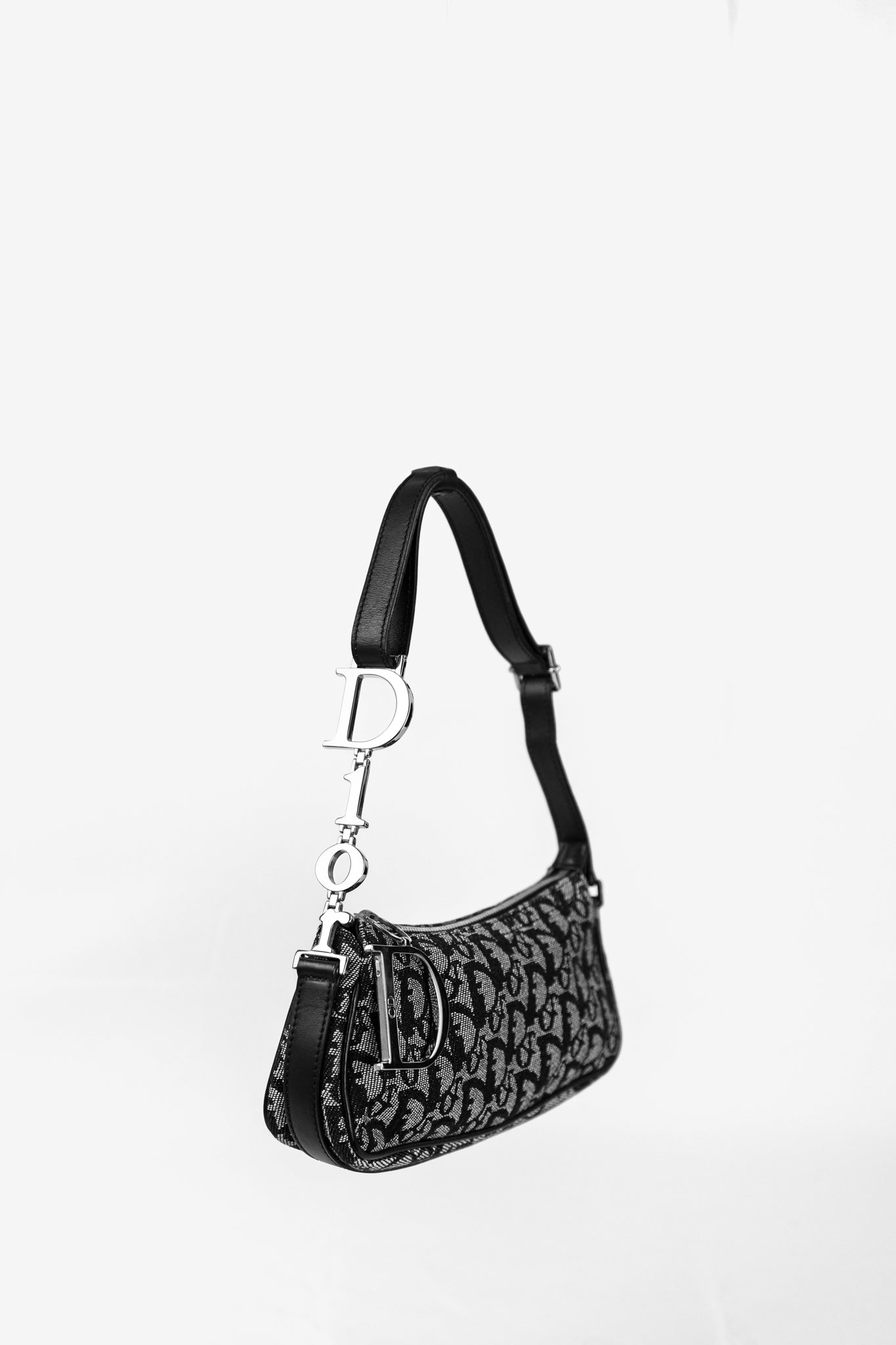 2004/5 RARE Christian Dior Navy Trotter Charm Pochette