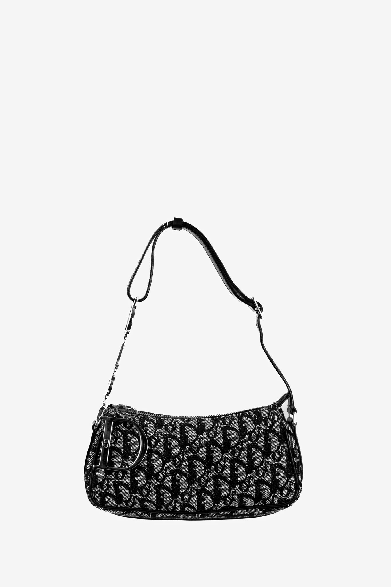 Christian Dior Navy Trotter Charm Pochette (2004/5 Rare)
