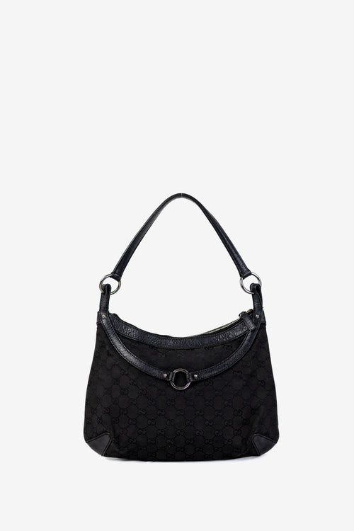2000's Gucci Black Horsebit Bag