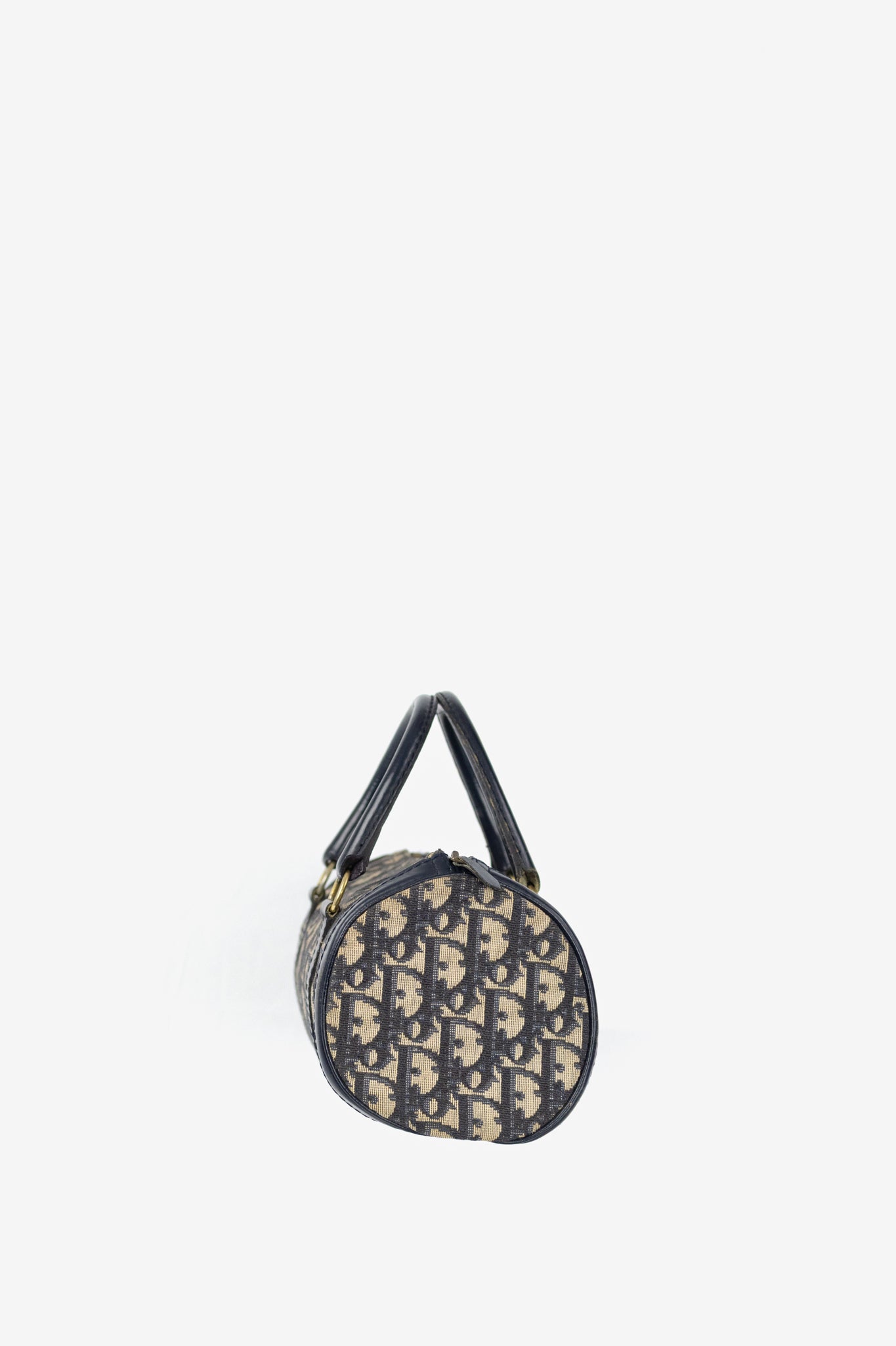 2004 VINTAGE Christian Dior Navy Boston Bag