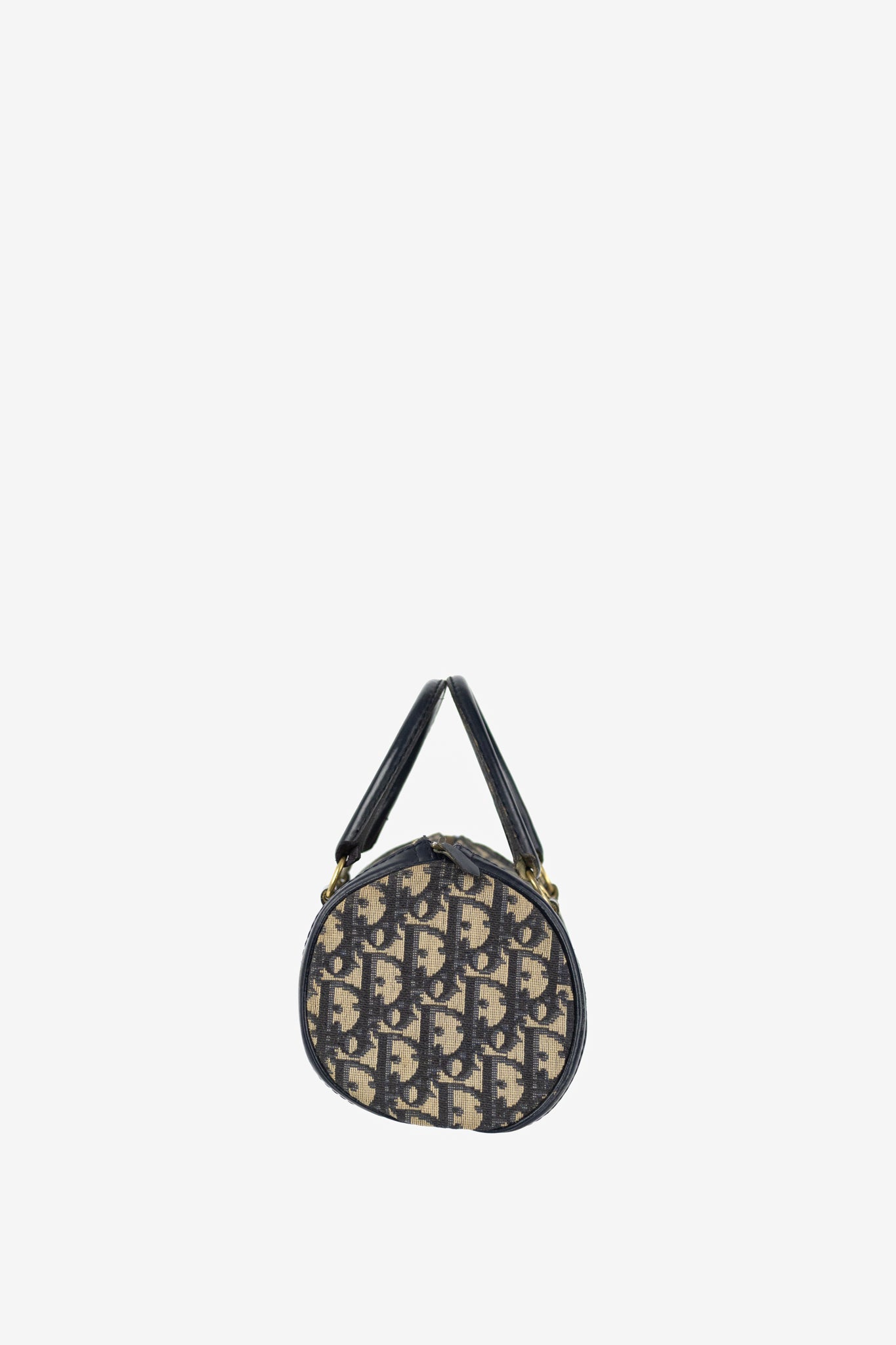 2004 VINTAGE Christian Dior Navy Boston Bag