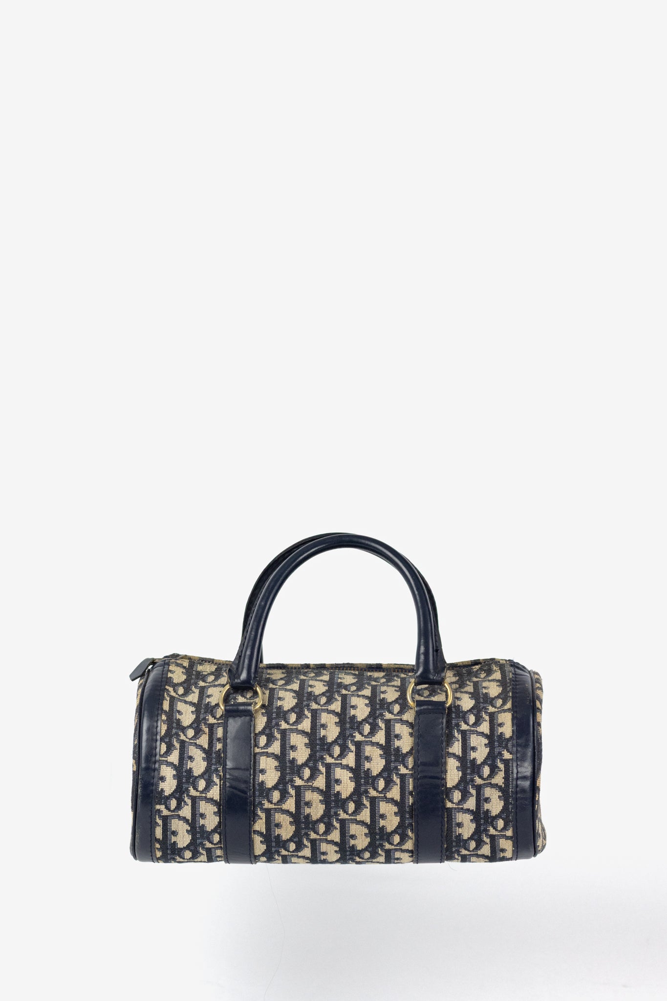 2004 VINTAGE Christian Dior Navy Boston Bag