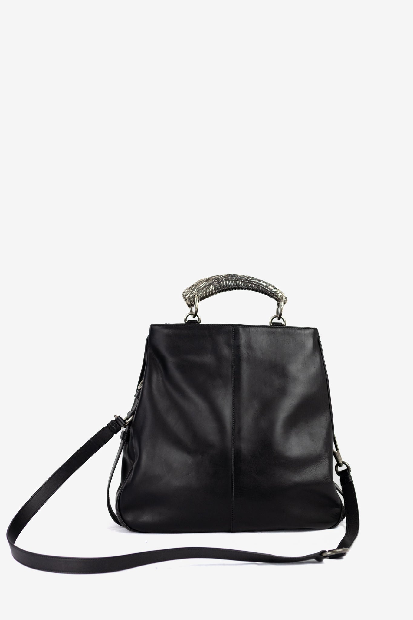 2004 RARE Yves Saint Laurent Black Mombasa Bag