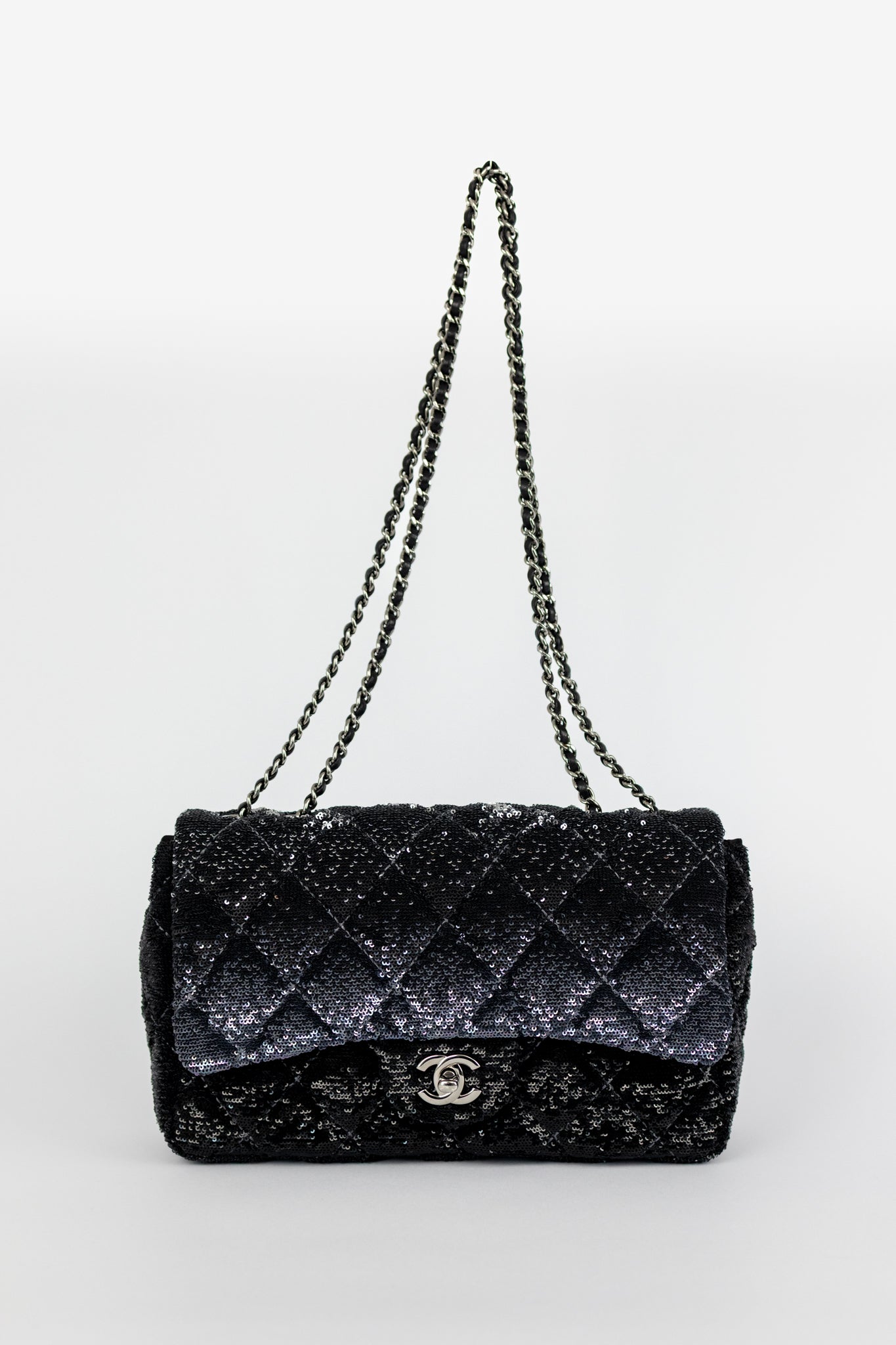 Chanel Sequin Single Flap Shoulder Bag (2020 Very Rare)