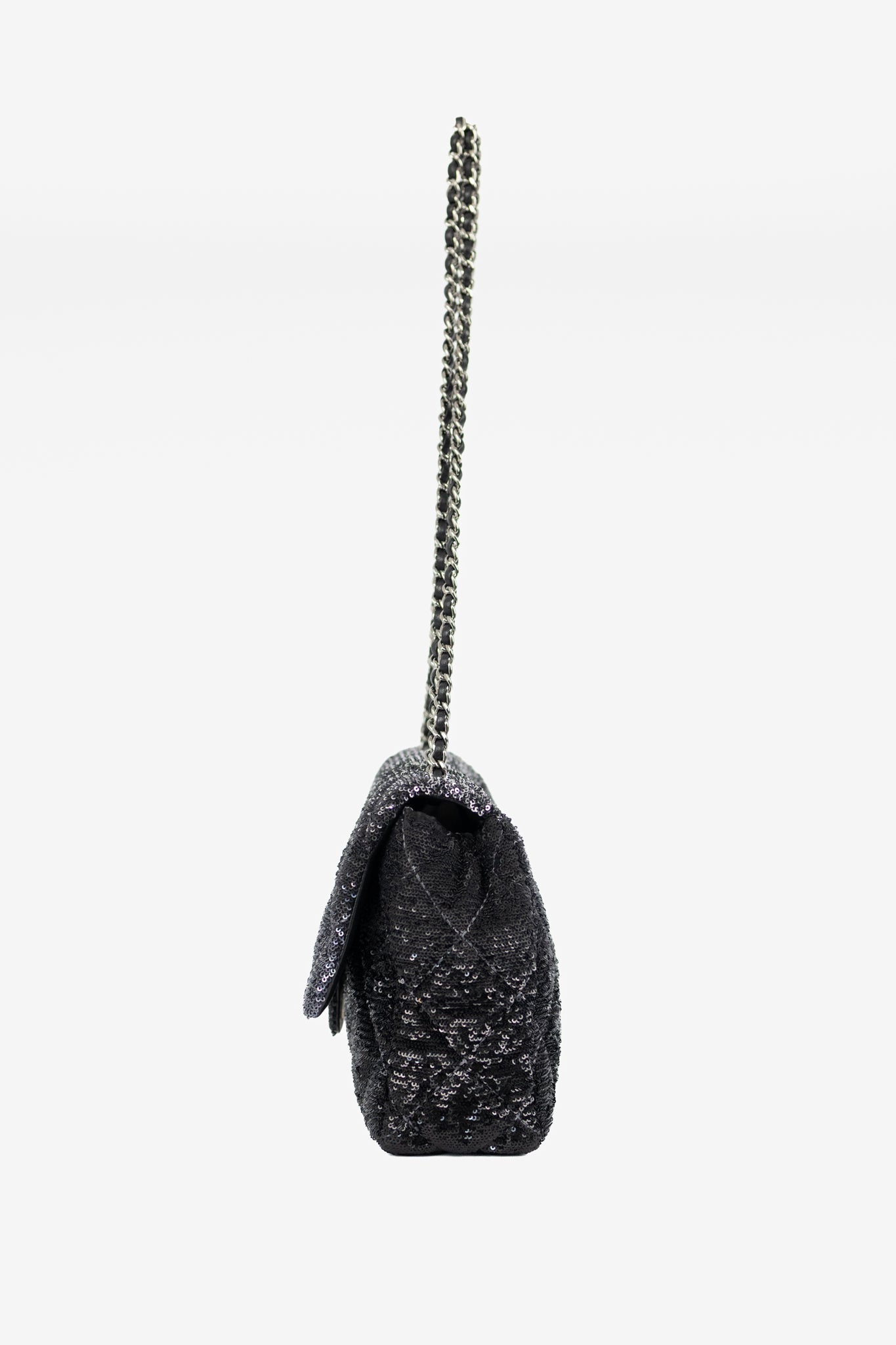 Chanel Sequin Single Flap Shoulder Bag (Very Rare)