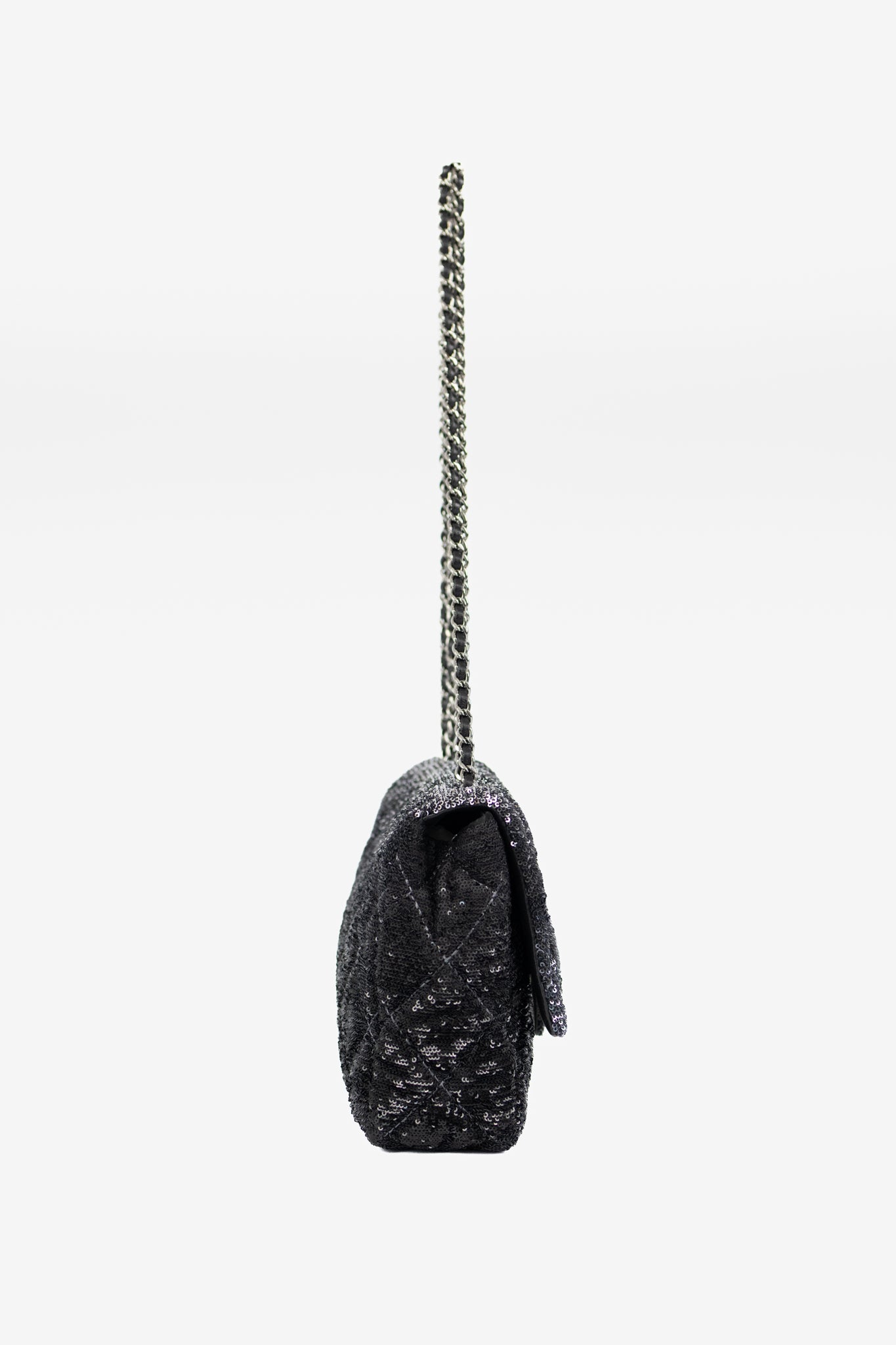 Chanel Sequin Single Flap Shoulder Bag (Very Rare)