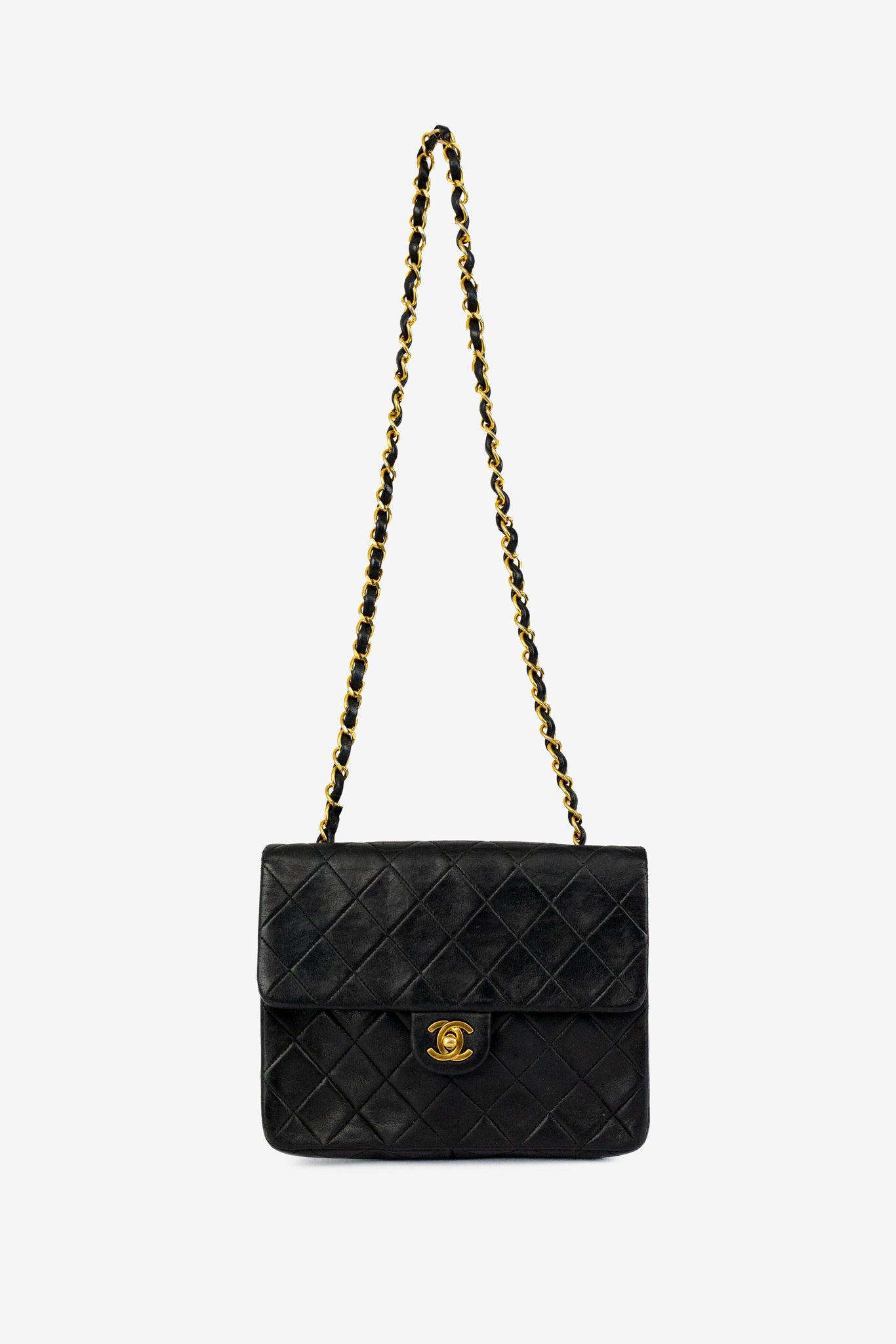 Chanel Mini Shoulder Bag 24k GHW (Rare)